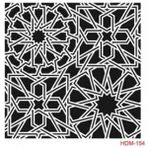 Cadence Home Decor HDM-154 Midi Stencil 25x25 cm Boyama Şablonu