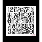 Cadence Home Decor HDM-58 Midi Stencil 25x25 cm Boyama Şablonu