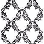 Cadence Home Decor HDM-67 Midi Stencil 25x25 cm Boyama Şablonu