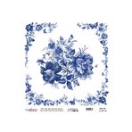 Cadence K-007 30x30 Dünya'nın Mavi Tonları Pirinç Dekopaj