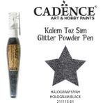 Cadence Kalem Toz Sim 21111501 Holo Gram Siyah 10 gr