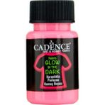 Cadence Karanlıkta Parlayan Glow In The Dark Kumaş Boyası F-04 Pembe Özellikli 50 ml