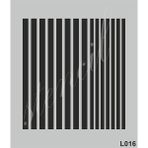 Cadence L016 21x25 cm Siyah Stencil Boyama Şablonu