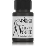Cadence Leather Vogue Su Bazlı Akrilik Deri Boyası 50 ml Siyah Elastik ve Aşınmaya Dayanıklı