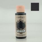 Cadence Mat Kumaş Boyası F-630 Siyah 59 ml Su Bazlı Yüksek Kaliteli Kullanıma Hazır