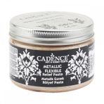 Cadence MF-02 Şampanya Metalik Esnek Rölyef Pasta