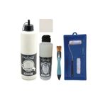 Cadence Mobilya Boyası-Cadence Multisurface H-004 Antik Beyaz 500Ml Ultimate Vernik Mat 250Ml Saten Rulo Set