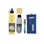 Cadence Mobilya Boyası-Cadence Multisurface H-007 Açık Sarı 500Ml Ultimate Vernik Mat 250Ml Saten Rulo Set Açık Sarı Tek Ebat