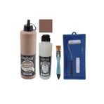 Cadence Mobilya Boyası-Cadence Multisurface H-019 Açık Kahve 500Ml Ultimate Vernik Mat 250Ml Saten Rulo Set Açık Kahvve