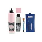 Cadence Mobilya Boyası-Cadence Multisurface H-024 Bebek Pembe 500Ml Ultimate Vernik Mat 250Ml Saten Rulo Set Bebek Pembe Tek Ebat