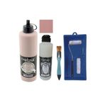 Cadence Mobilya Boyası-Cadence Multisurface H-030 Pudra Pembe 500Ml Ultimate Vernik Mat 250Ml Saten Rulo Set Pudra Pembe Tek Ebat