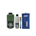 Cadence Mobilya Boyası-Cadence Multisurface H-051 Yaprak Yeşil 2000Ml Ultimate Vernik Mat 500Ml Satenruloset Yaprak Yeşili Tek Ebat