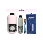 Cadence Mobilya Boyası - Multisurface H - 023 Solgun Pembe 2000 ml Ultimate Vernik Mat 500 ml Saten Rulo Set