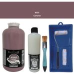 Cadence Mobilya Boyası - Multisurface H - 029 Camelot 2000 ml Ultimate Vernik Mat 500 ml Saten Rulo Set