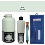 Cadence Mobilya Boyası - Multisurface H - 043 Açık Yeşil 2lt Ultimate Parlak Vernik 500 ml Saten Rulo Set