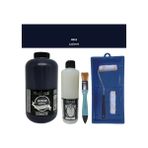 Cadence Mobilya Boyası - Multisurface H - 062 Lacivert 2000 ml Ultimate Vernik Mat 500 ml Saten Rulo Set