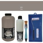Cadence Mobilya Boyası - Multisurface H - 083 Soho 2000 ml Ultimate Vernik Mat 500 ml Saten Rulo Set