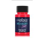 Cadence MS-06 Kırmızı 50 ml Midnight Shine UV Reaktif Boya