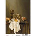 Cadence Natürmort Koleksiyonu SL013 30x42 cm Pirinç Dekupaj Kağıdı
