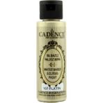 Cadence Platin Su Bazlı Yaldız 107 Metalik Dokulu 70 ml Dekoratif Boya