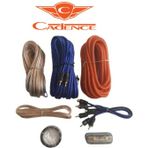 Cadence Profesyonel Oto Amfi Tesisat Kablo Seti + 2 Adet Y Kablo