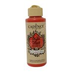 Cadence S9040 Ateş Kırmızı Mat 120 ml Akrilik Boya