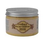 Cadence Shabby Chic Açık Sarı Rölyef Pasta 350 gr Mat Akrilik Özellikleriyle Sanat Uygulamaları İçin