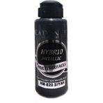 Cadence Siyah 120 ml Hybrid Metalik Akrilik Boya