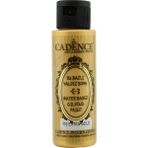 Cadence Su Bazlı Yaldız Boya 110 Ekstra Altın 70 ml Metalik Dokulu Dekoratif Boya