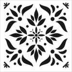 Cadence TCS-022 30x30 cm Stencil Şablon