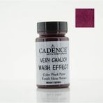Cadence Very Chalky Wash Efekt Boya 90ml Bordo