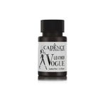 Cadence Vogue 09 Metalik Siyah 50 ml Deri Boyası