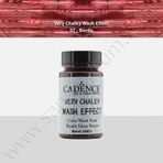Cadence WSH07 Bordo 90 ml Wash Effect Renkli Silme Boya