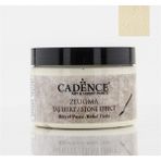 Cadence Zeugma Taş Efekt Rölyef Pasta Su Bazlı Çok Amaçlı Kullanım İçin 250 Ml Açık Renk
