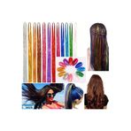 Cadı Peruk Saç simi mavi renk hair tinsel