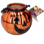 Cadılar Bayramı Cam Kabak 15,5 X 14 Cm