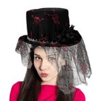 Cadılar Bayramı Kostümü Büyüleyici Şapka, Cadılar Bayramı Kafatası Büyüleyicileri Kadınlar için Üst Şapka | Gotik Atmosfer Artırıcı Kostüm Sahne, Tiyatro için Büyüleyiciler