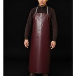 ÇADIRAVM Endüstriyel Su Geçirmez Önlük, 650 gr Kalın Polyester, 72×121 Cm, Kasap, Bulaşık ve Mutfak Önlüğü - Bordo
