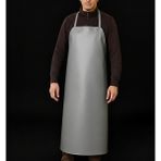 ÇADIRAVM Endüstriyel Su Geçirmez Önlük, 650 gr Kalın Polyester, 72×121 Cm, Kasap, Bulaşık ve Mutfak Önlüğü - Gri