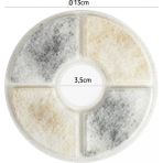 Cado Pet Papatya Su Pınarı Kartuş Filtre 3'lü Plastik Malzeme ile 0,5 lt Kapasiteye Sahip