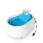 Cadopet Kedi Köpek Su Pınarı 2,0 Litre Usb 5 Volt 2 Metre Kablo Mavi