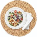 Caelia 6 Adet Sever Amerıkan Servıs Hasır Supla Örgü - 35 x 35 cm - Açık Kahverengi