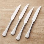 Caesna Mirror Çelik Steak Bıçakları, 4'lü Set - Şık ve Dayanıklı