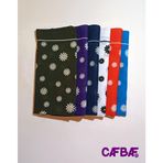 CafBaf Kare Bandana Papatya
