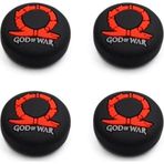 CAFELE God Of War Desenli Xbox One S/One X/Xbox E/Xbox 360 Analog Koruyucu Silikon Pad