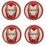 Cafele Iron Man Desenli Sony Ps4 Analog Koruyucu Silikon Pad