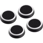 Cafele Noktalı Xbox One S/one X/xbox E/xbox 360 Analog Koruyucu Silikon Pad Ergonomik Tasarım ile Hassas Oyun Deneyimi - Siyah - Beyaz