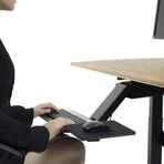 Cafepress ayarlanabilir yükseklik ergonomik Tezgah altı filtresi Utara-klavye çekmece, stand UP Stehpult klavye tepsi W/negatif eğilebilir