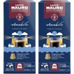 Caffe Mauro Amabile Nespresso Kapsül Kahve 20 Kapsul - 2 Paket