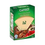 Caffeo 1X2/80 Filtre Kahve Kağıdı, 80 Adet, Siyah